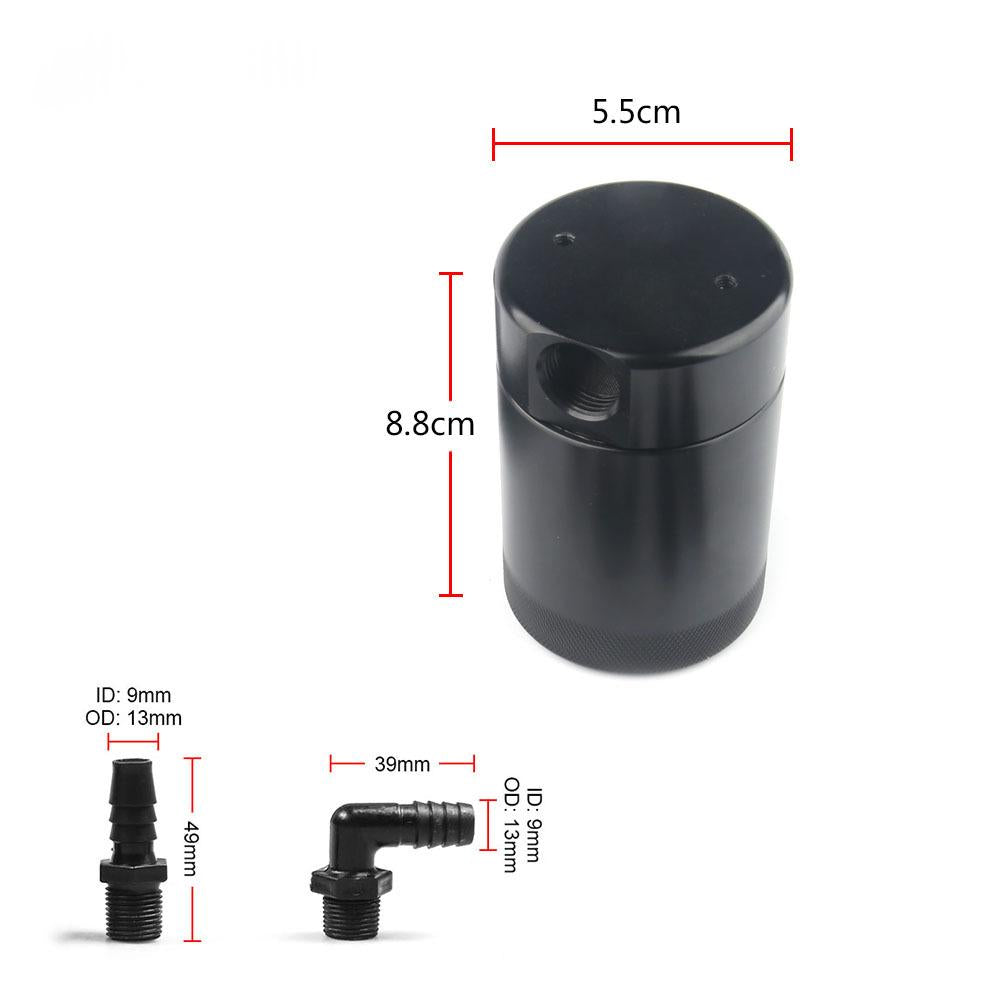 Universal Oil Catch / Breather Pot with Bracket | Engine Reservoir Kit