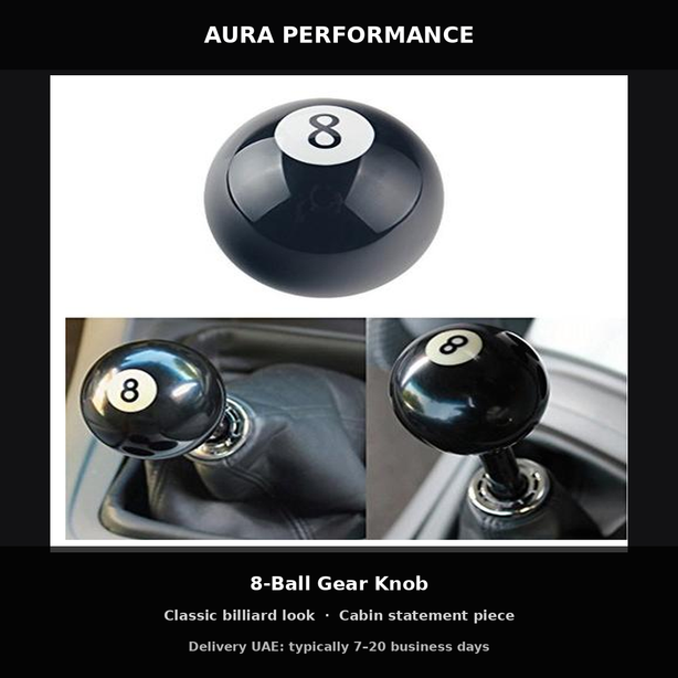 8-Ball Gear Knob