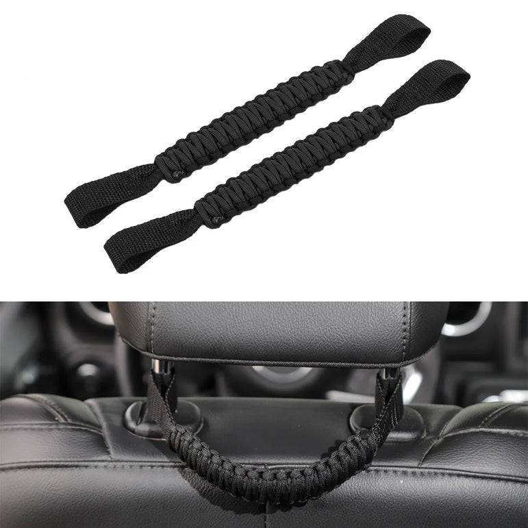 Jeep Wrangler Headrest Grab Handle (2018+ Fitment)