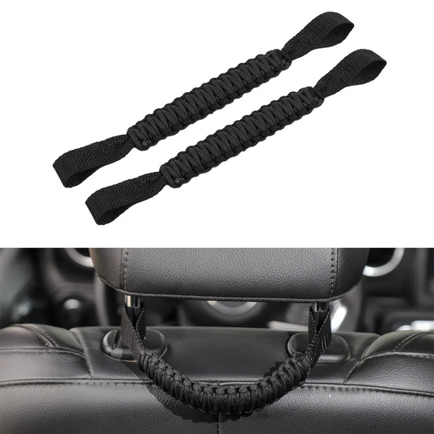 Jeep Wrangler Headrest Grab Handle (2018+ Fitment)
