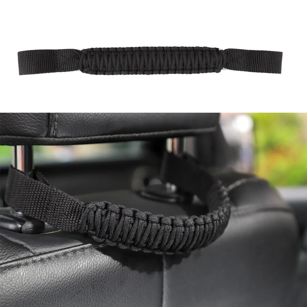 Jeep Wrangler Headrest Grab Handle (2018+ Fitment)