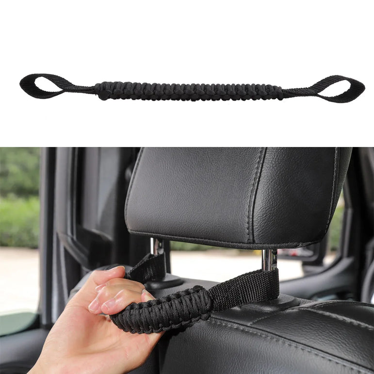 Jeep Wrangler Headrest Grab Handle (2018+ Fitment)