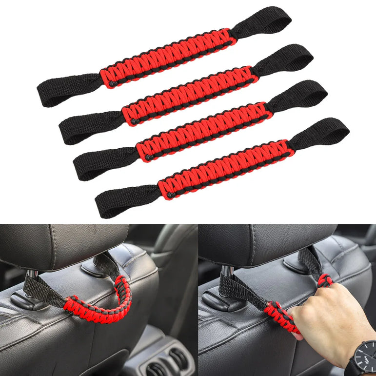 Jeep Wrangler Headrest Grab Handle (2018+ Fitment)