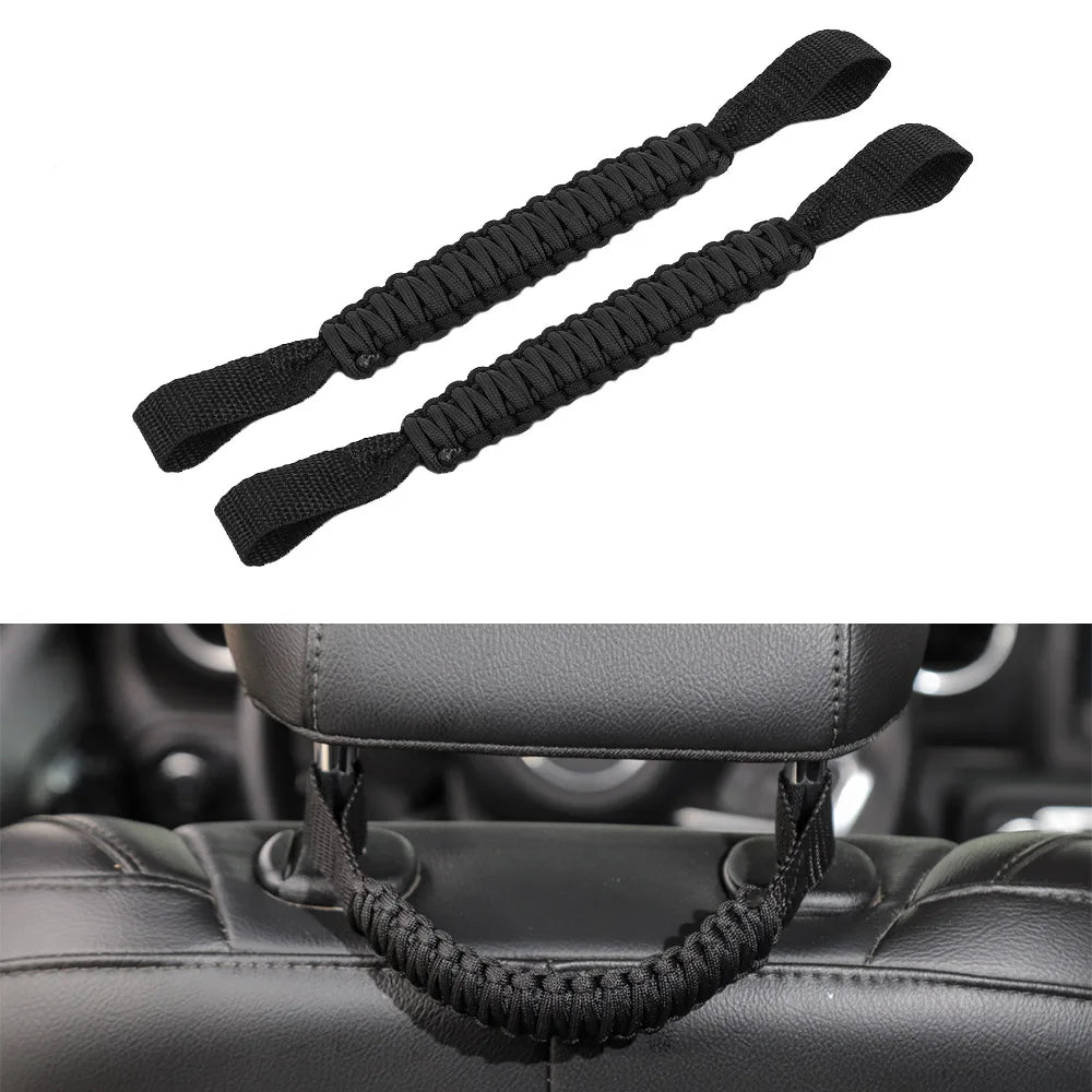 Jeep Wrangler Headrest Grab Handle (2018+ Fitment)