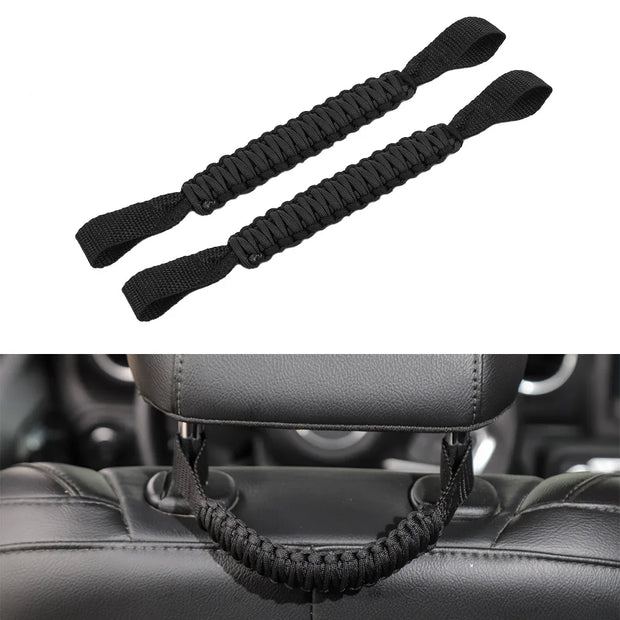 Jeep Wrangler Headrest Grab Handle (2018+ Fitment)