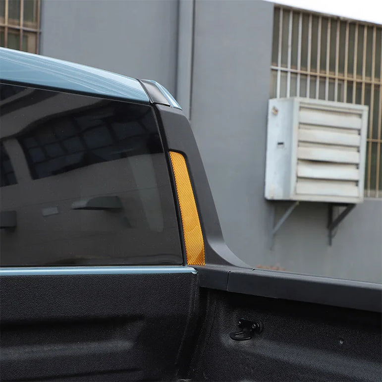 Carbon Fiber Rear Pillar / Spoiler Trim | Maverick 2022–2025