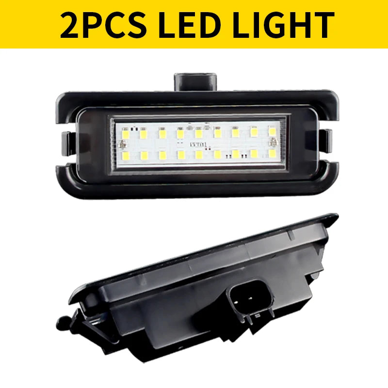 Mustang LED License Plate Light Kit (2015–2019 Fitment)