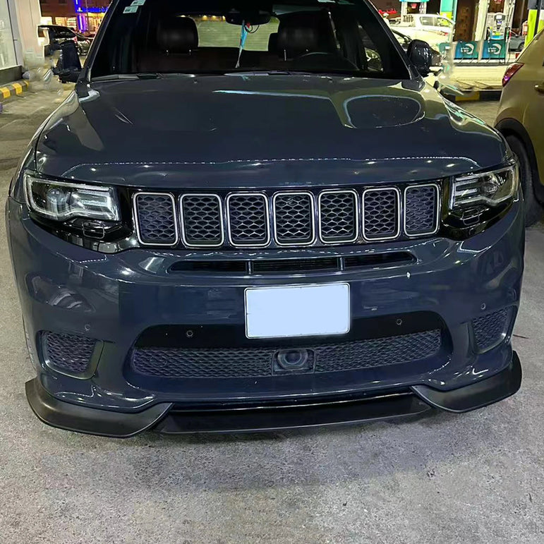 Front Bumper Lip Spoiler Kit (3 pcs) | Grand Cherokee SRT / Trackhawk 2017–2021