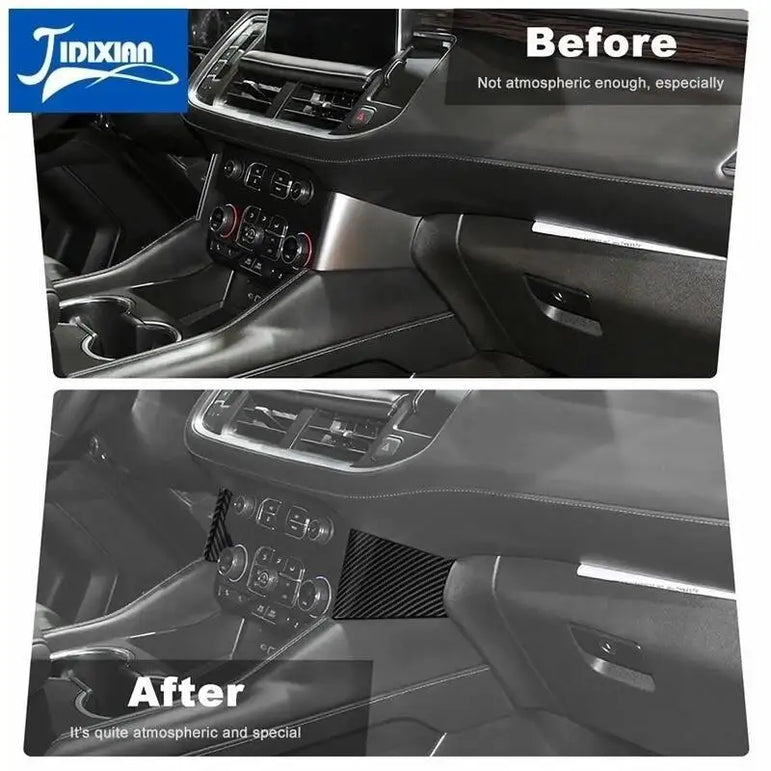 Carbon Fiber Interior/Exterior Décor Covers | Tahoe Suburban Yukon 2020+