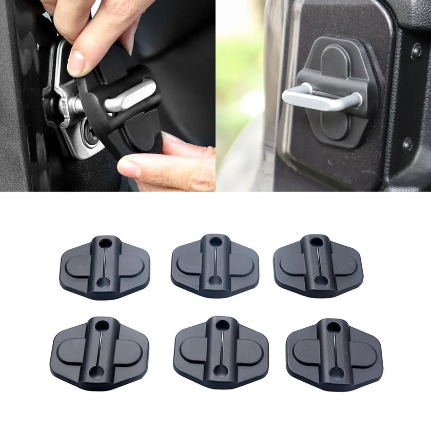 Door Lock Protector Covers (6 pcs) | Jeep Wrangler JL & Gladiator JT