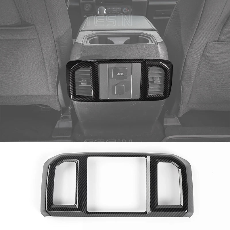 F-150 Center Console Carbon-Fiber Trim (2015–2020 Fitment)