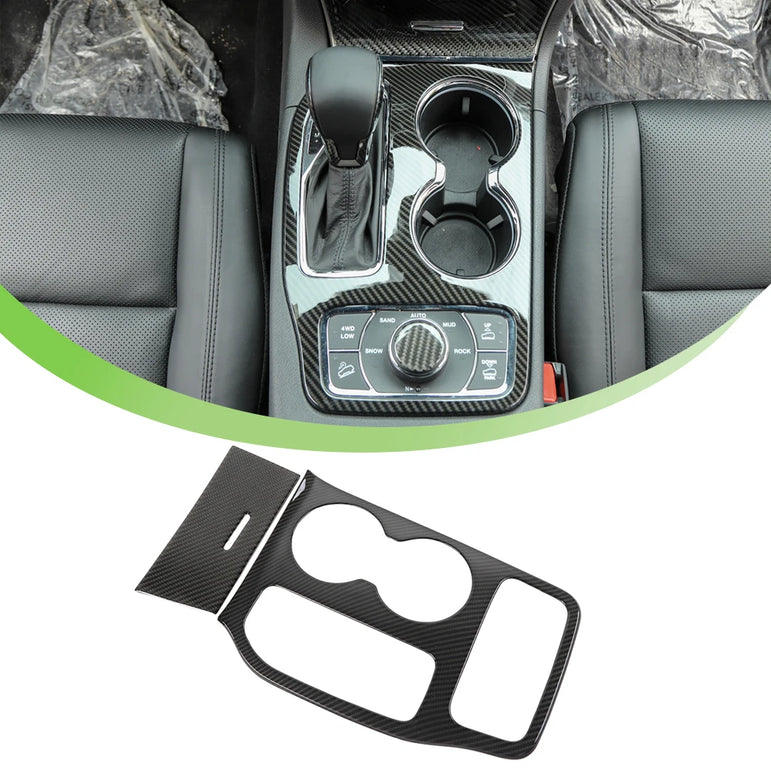 Gear Shift / Cup Holder Panel Décor | Grand Cherokee / Trackhawk 2011–2021