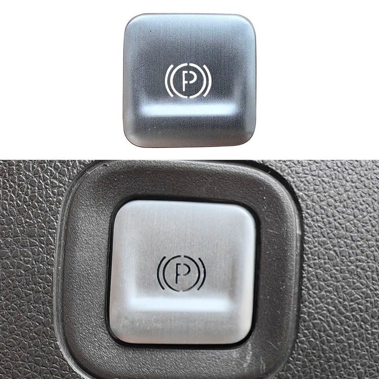 Sierra / Silverado Park-Brake Button Ring Trim (2014–2024 Fitment)