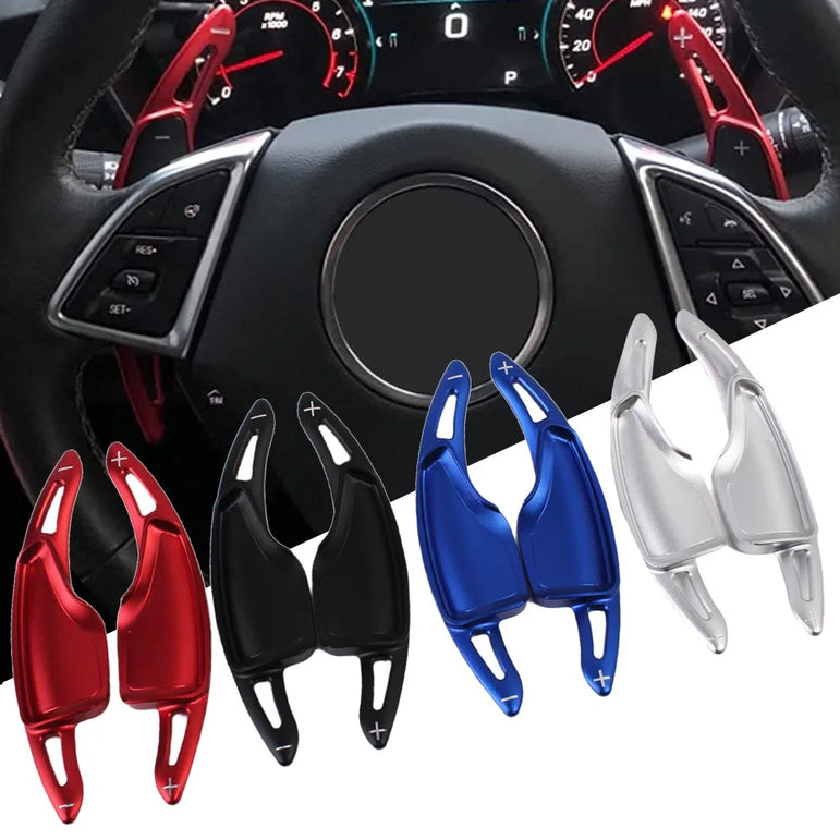 Aluminum Paddle Shifter Extensions | Camaro 2016–2024 & Corvette C7