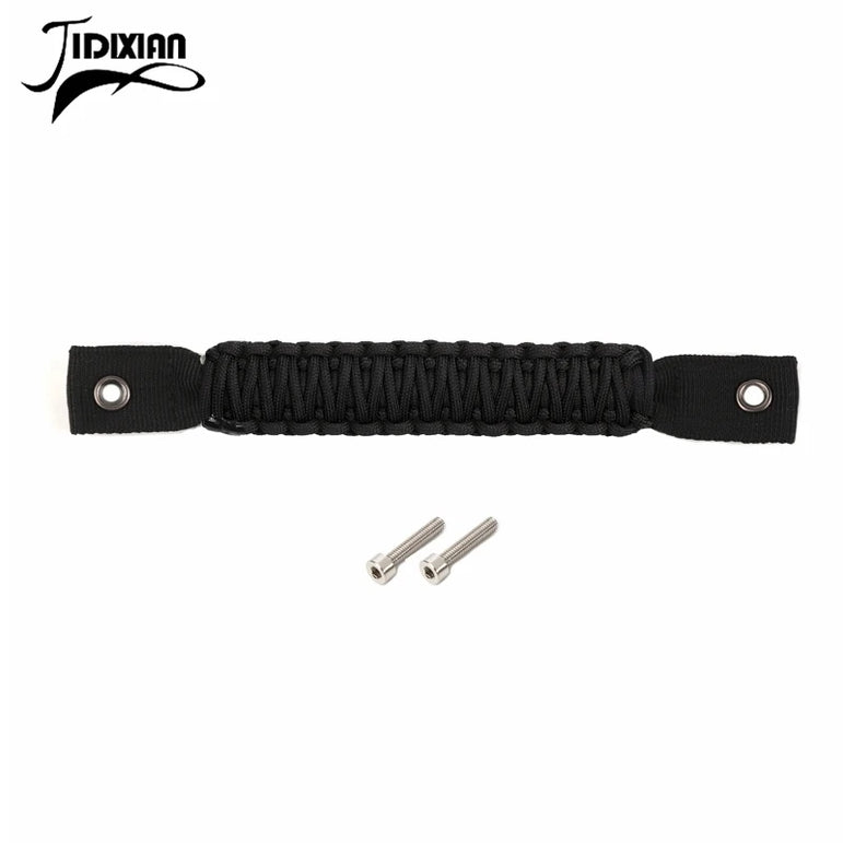 JIDIXIAN Car Taildoor Glass Grab Handle Fit for Jeep Wrangler JL 2018-2026 Rear Door Tailgate Handle Interior Accessoires