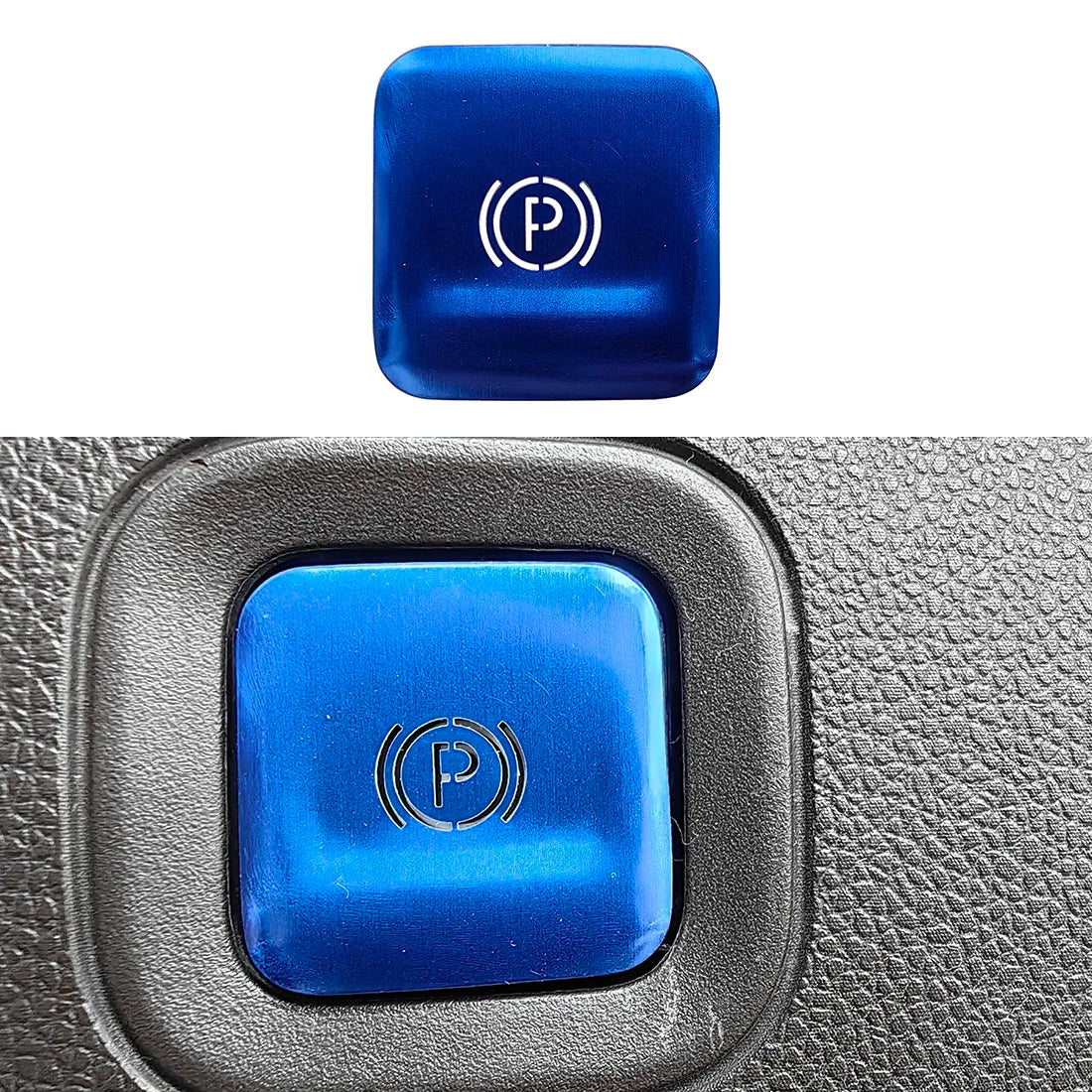 Sierra / Silverado Park-Brake Button Ring Trim (2014–2024 Fitment)