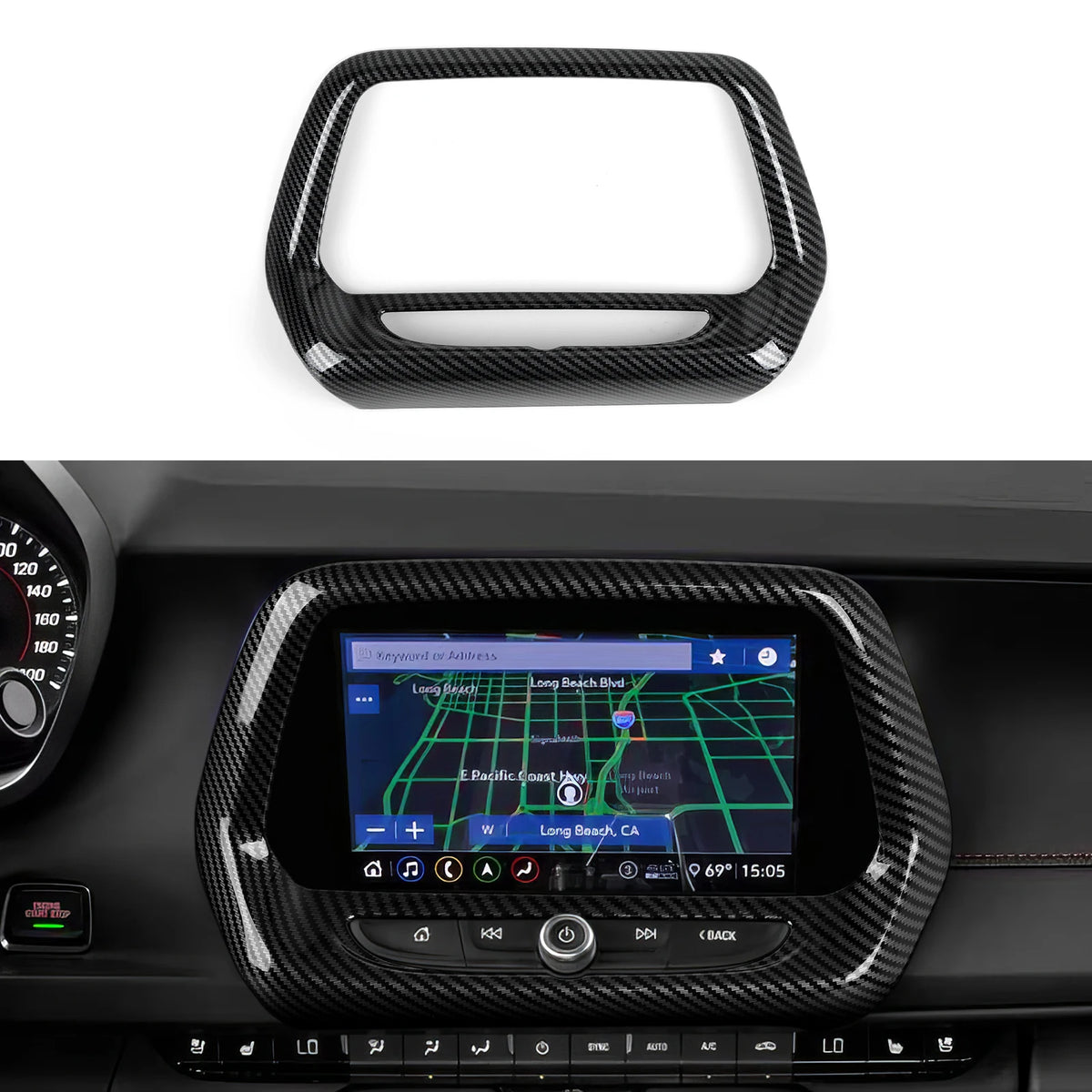 Carbon Fiber Steering Wheel Button Panel Cover | Camaro ZL1 2016+