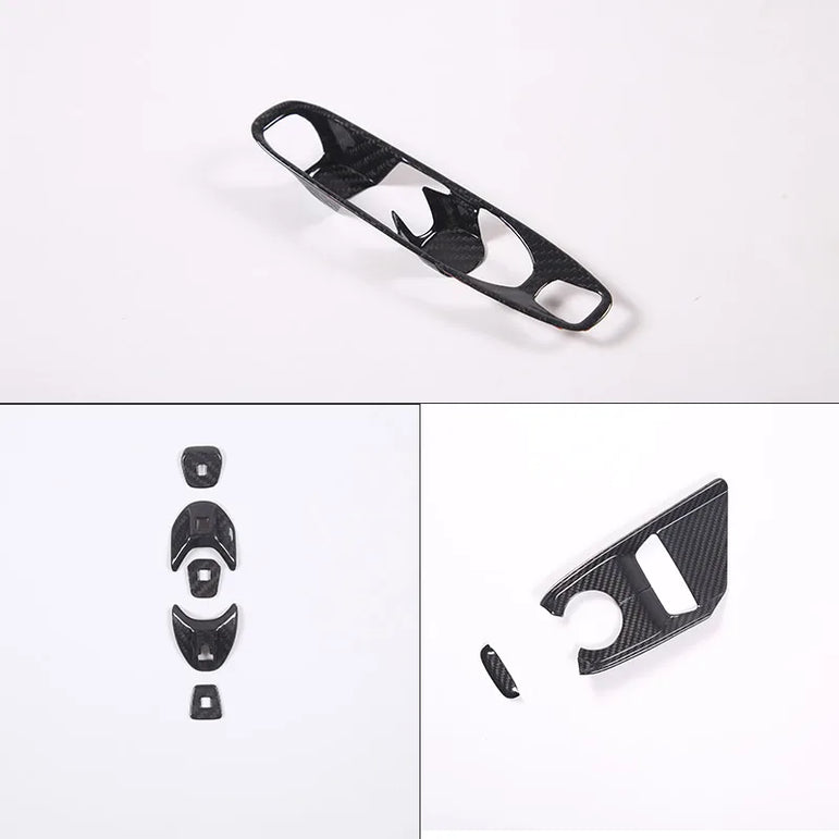 Real Carbon Fiber Gear Shift Button Cover | Corvette C8 2020–2023