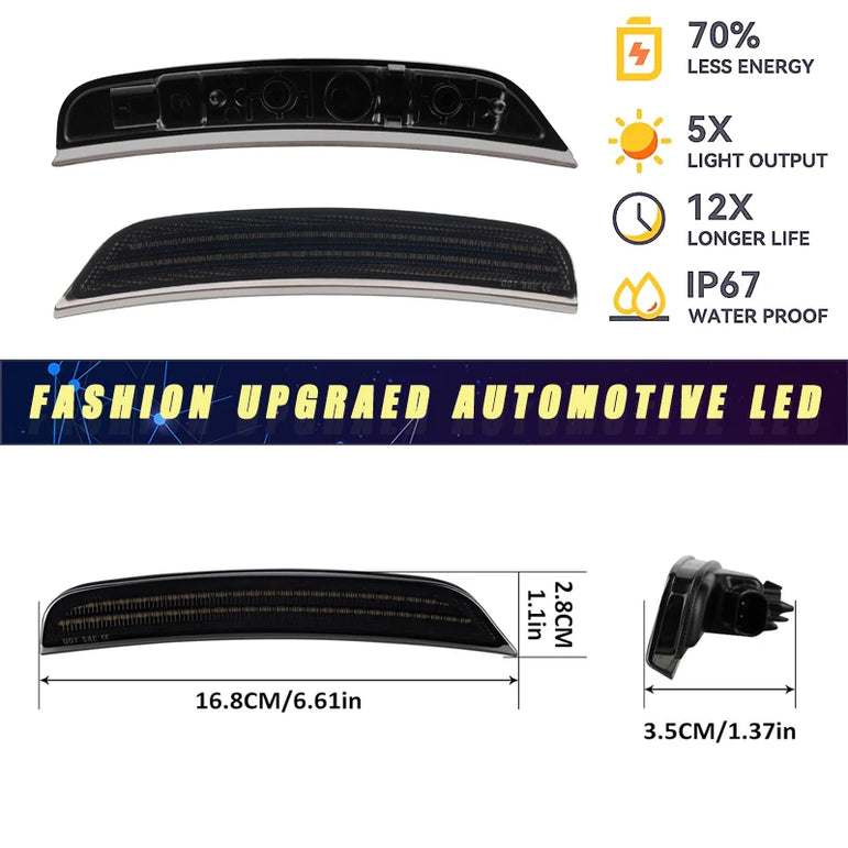 LED Front Side Marker Lights (2 pcs) | Durango 2021–2025