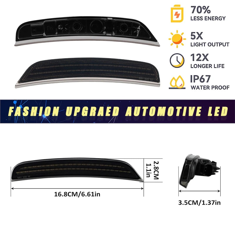 LED Front Side Marker Lights (2 pcs) | Durango 2021–2025