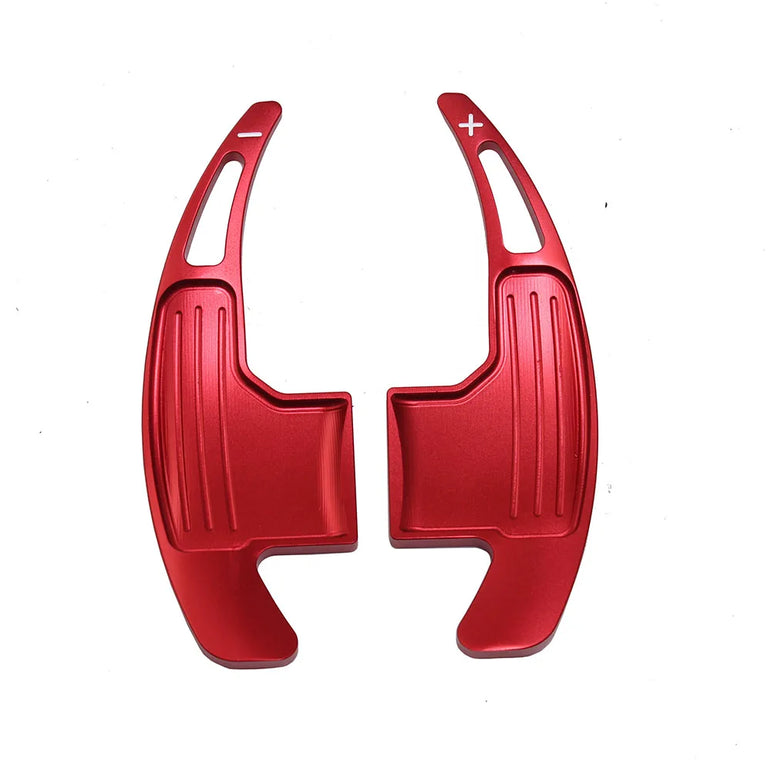 For Ford Mustang 2015 2016 2017 2018 2019 Aluminum /Carbon Fiber Steering Wheel Shift Paddles Extension Shifters Gear Kit