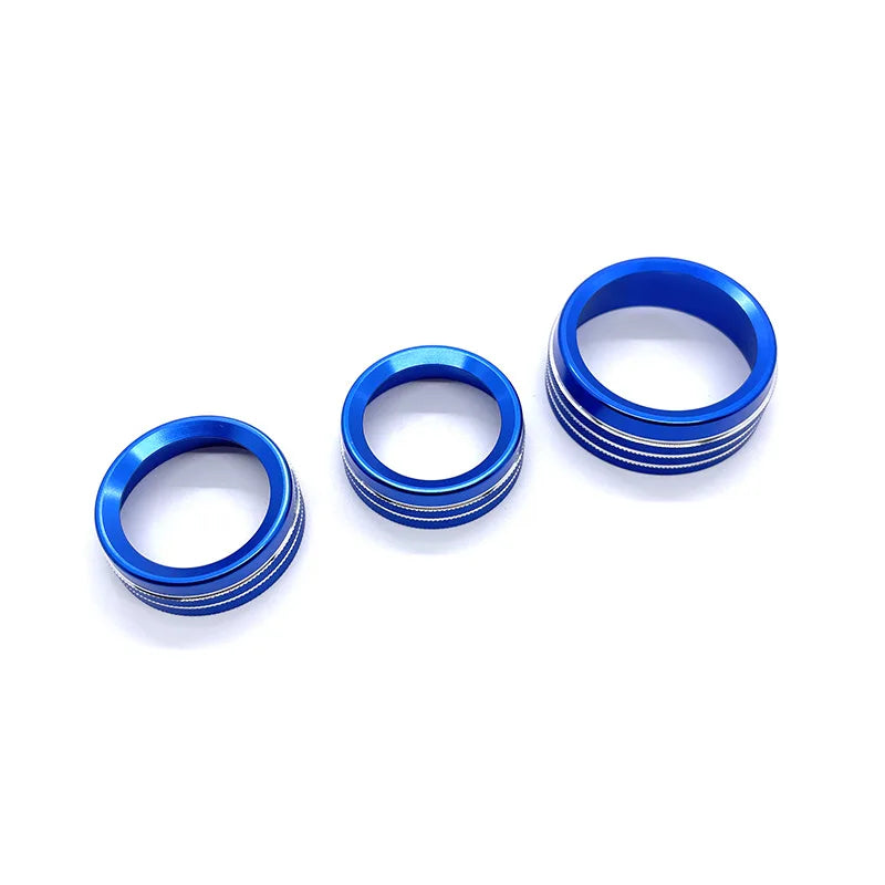 Challenger / Charger A/C + Radio Knob Covers (3pc)