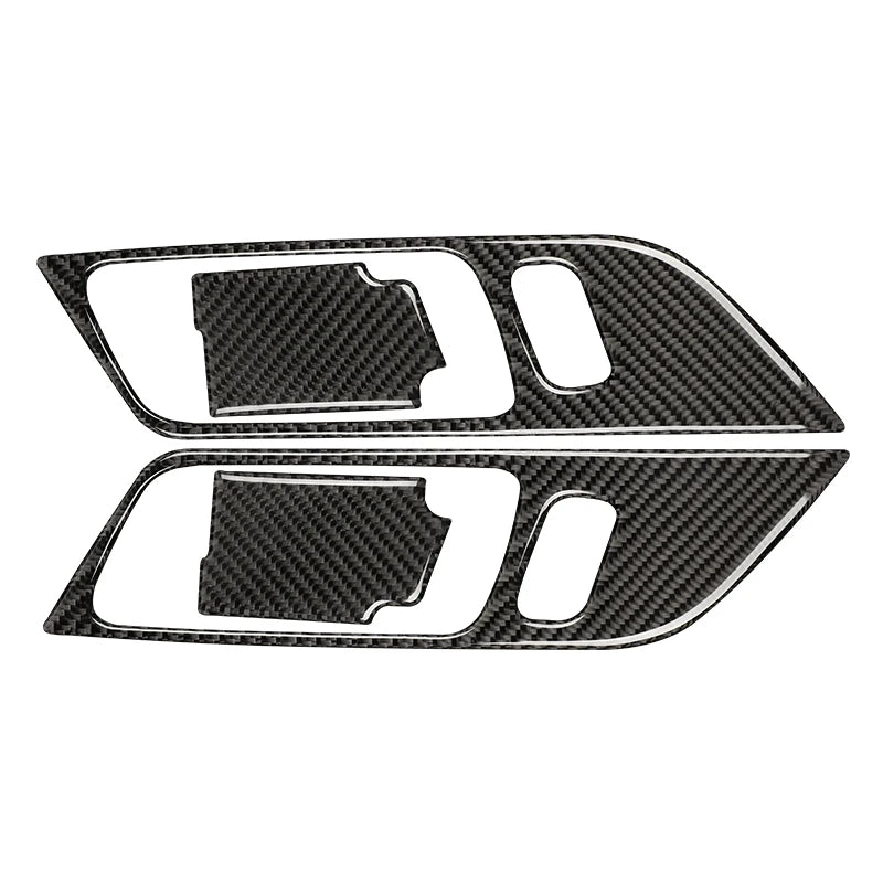 Carbon Fiber Door Handle Frame Trim | Mustang 2015–2021