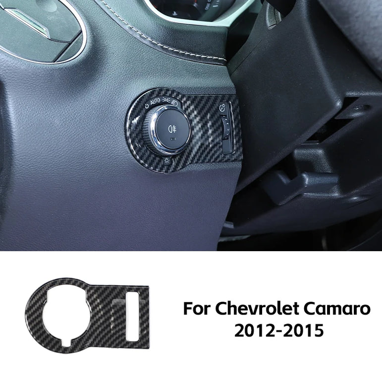 Carbon Fiber Pattern Interior Décor Covers | Camaro 2010–2015