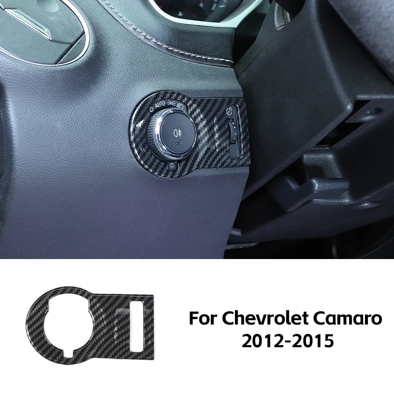 Carbon Fiber Pattern Interior Décor Covers | Camaro 2010–2015