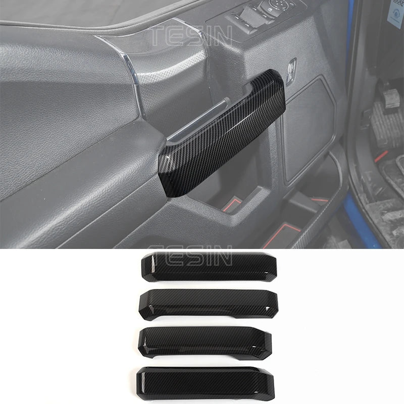 F-150 Center Console Carbon-Fiber Trim (2015–2020 Fitment)