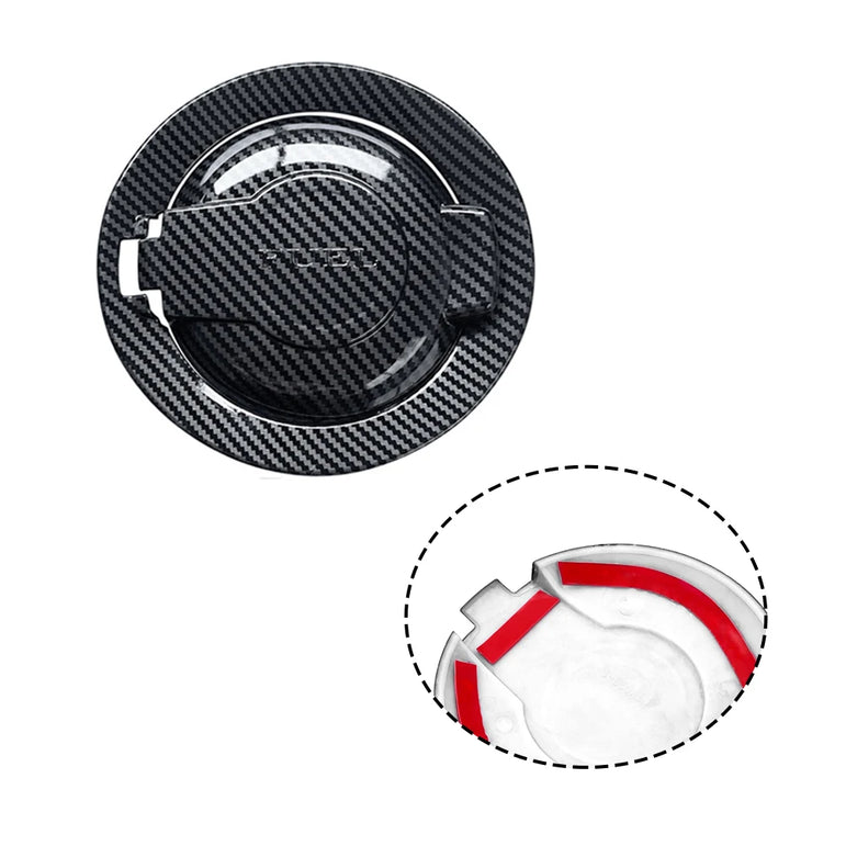 Challenger Carbon-Fiber Fuel Door Cover