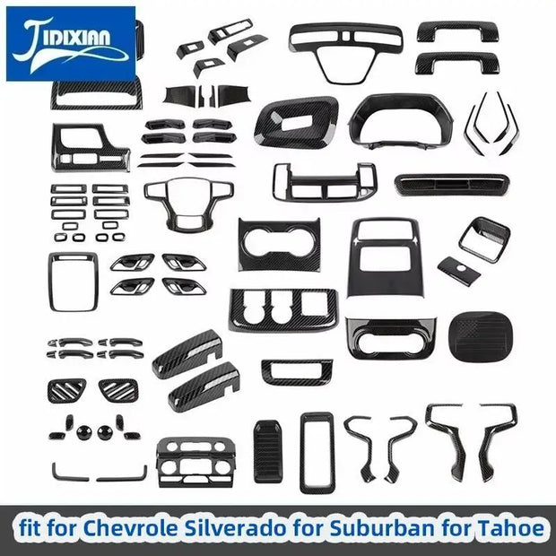 Carbon Fiber Interior/Exterior Décor Covers | Tahoe Suburban Yukon 2020+