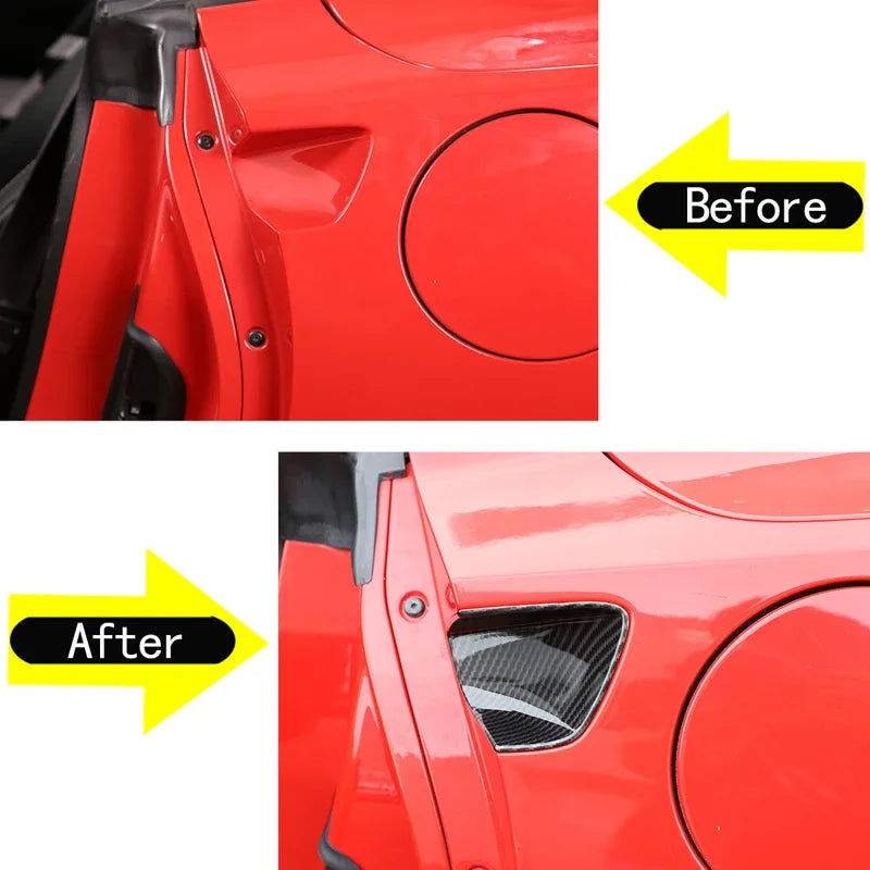 Carbon Fiber Door Handle Bowl Covers | Corvette C7 2014–2019