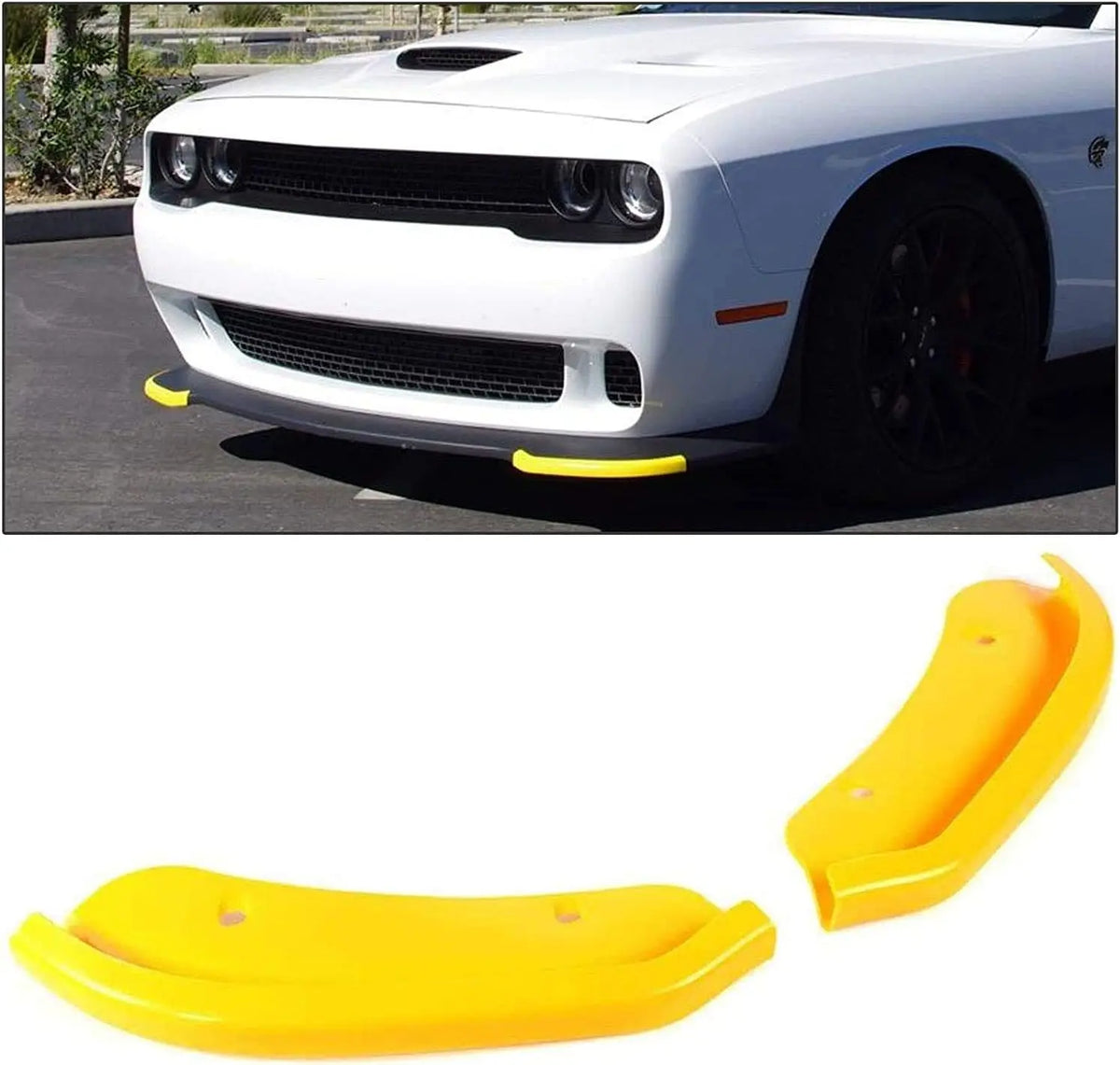 Front Bumper Splitter Lip Protector | Challenger 2015–2020