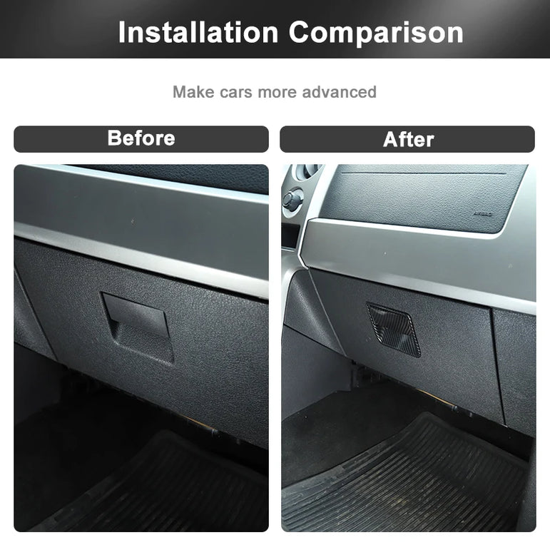 Carbon Fiber Center Console Décor | F-150 Raptor 2009–2014
