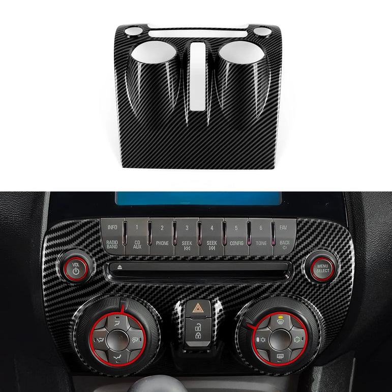 Carbon Fiber Center Console Gear Shift Panel | Camaro