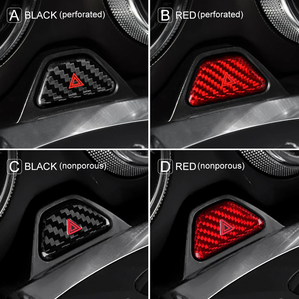 Real Carbon Fiber Interior Trim Set | Camaro 2016–2023