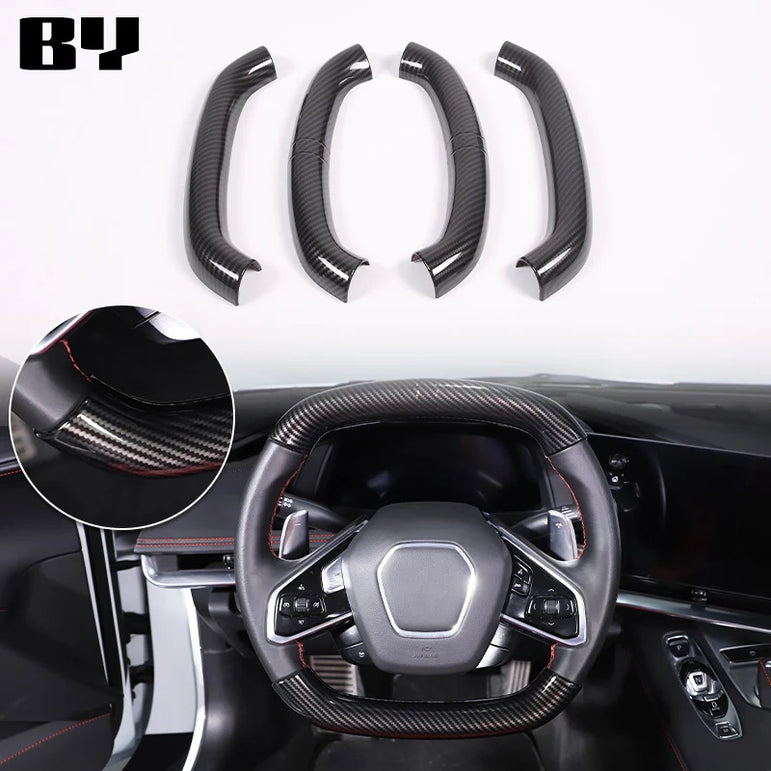 Carbon Fiber Console & Armrest Trim Kit | Corvette C8 2020–2024