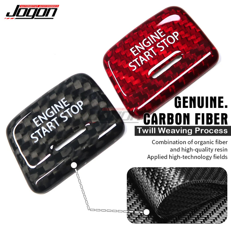 Carbon Start/Stop Push Button Cover | Camaro & Corvette C7