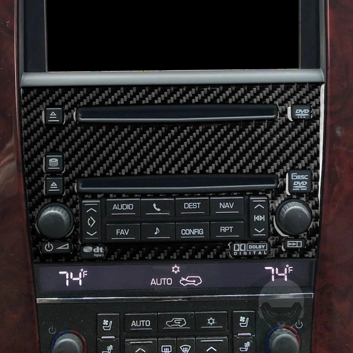 Carbon Fiber Console & Window Panel Trim | Escalade EXT/ESV 2007–2014