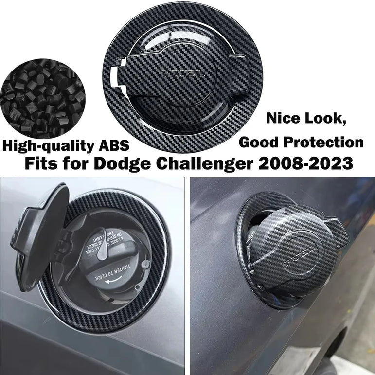 Challenger Carbon-Fiber Fuel Door Cover