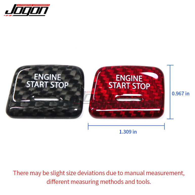 Carbon Start/Stop Push Button Cover | Camaro & Corvette C7