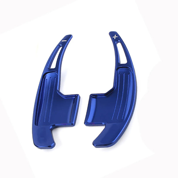 For Ford Mustang 2015 2016 2017 2018 2019 Aluminum /Carbon Fiber Steering Wheel Shift Paddles Extension Shifters Gear Kit