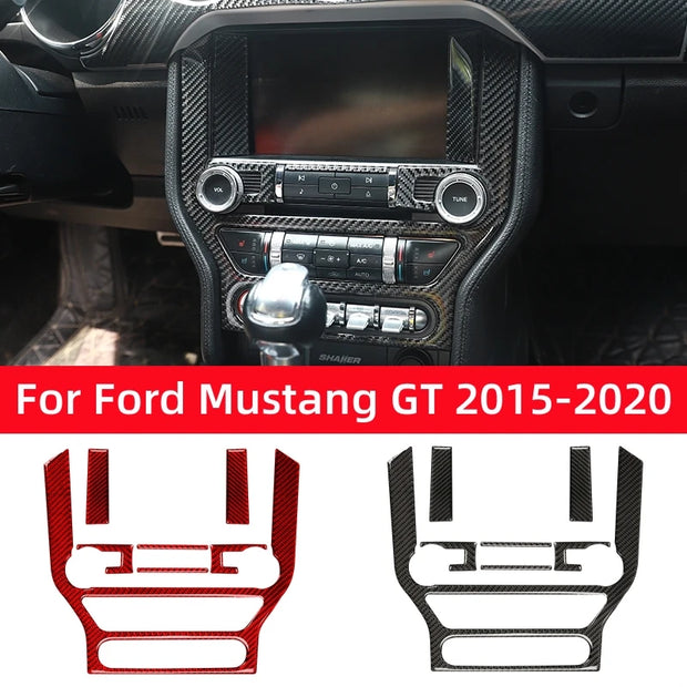 Carbon Fiber GPS Navigation Trim Frame | Mustang GT 2015–2021