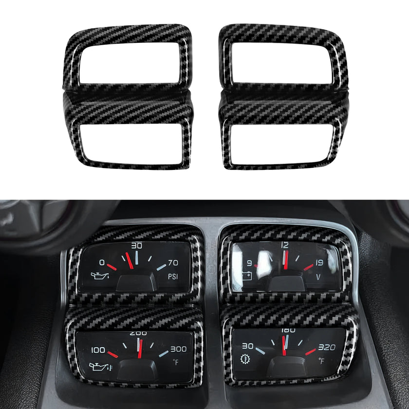 Carbon Fiber Center Console Gear Shift Panel | Camaro
