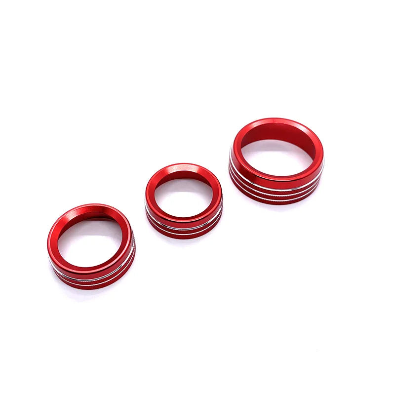 Challenger / Charger A/C + Radio Knob Covers (3pc)