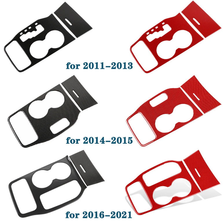 Gear Shift / Cup Holder Panel Décor | Grand Cherokee / Trackhawk 2011–2021