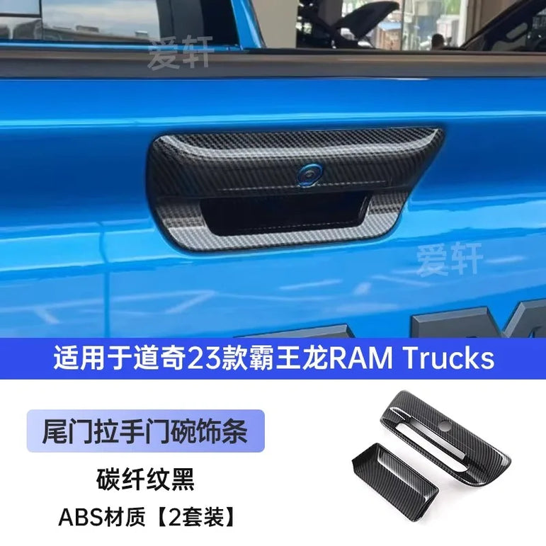 Carbon Fiber Console & Dashboard Trim Kit | Ram TRX 2022–2023