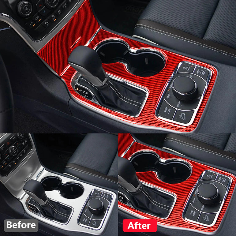 Gear Shift / Cup Holder Panel Décor | Grand Cherokee / Trackhawk 2011–2021
