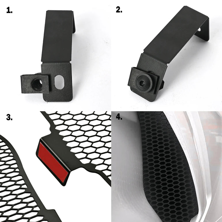 Side Intake Mesh Grille Inserts (Pair) | Corvette C8 2020–2023